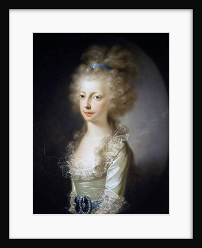 Portrait of Archduchess Maria Clementina of Austria by Elisabeth Louise Vigee-Lebrun