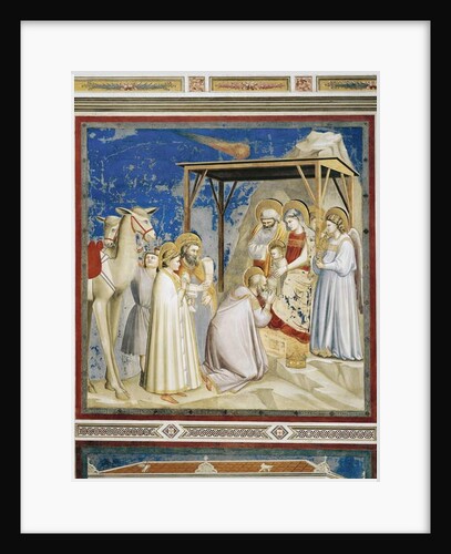 Adoration of the Magi in the Scrovegni Chapel, Padua, 1303-05 by Giotto