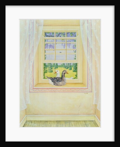 Window Geese by Ditz Ditz