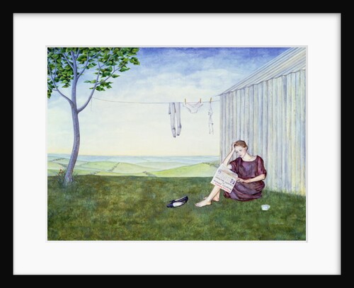 Girl in the Garden by Ditz Ditz