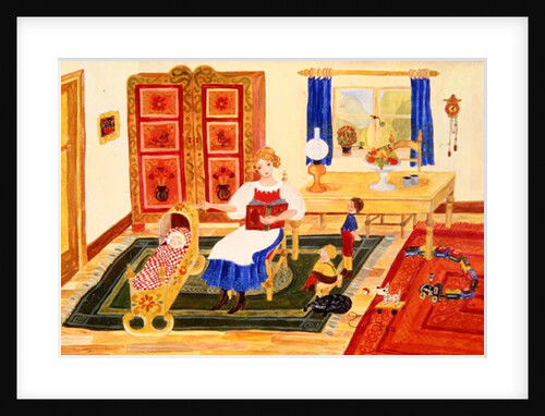 Mother with Children by Ditz Ditz