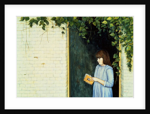Reading Girl by Ditz Ditz