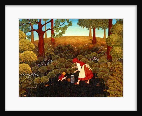 Picking Blueberries by Ditz Ditz
