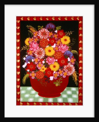 Bowl of Flowers by Ditz Ditz