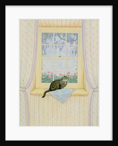Wisteria Cat by Ditz Ditz