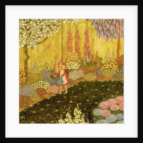 Girl in the Garden by Ditz Ditz