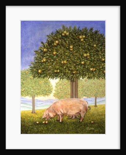 Left Hand Orchard Pig by Ditz Ditz