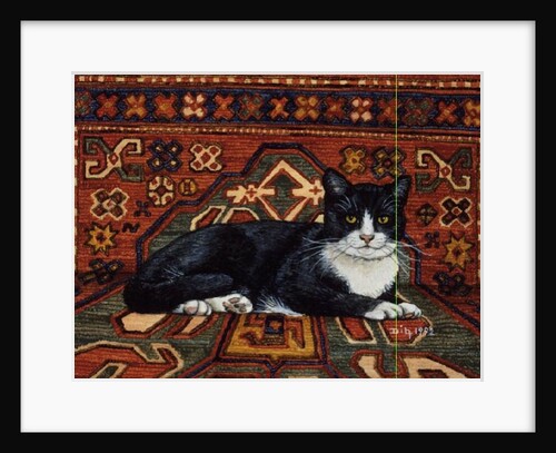 Second Carpet-Cat-Patch, 1992 by Ditz Ditz
