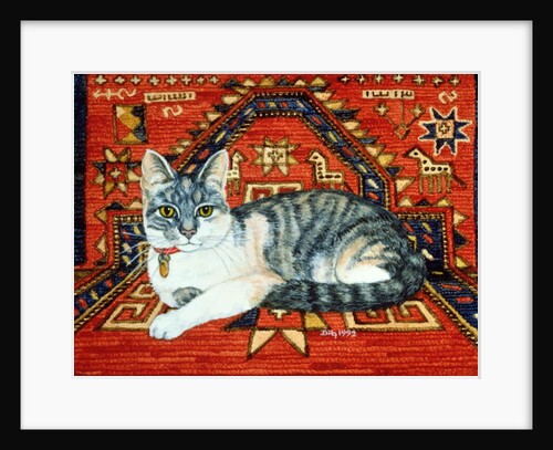 First Carpet-Cat-Patch, 1992 by Ditz Ditz