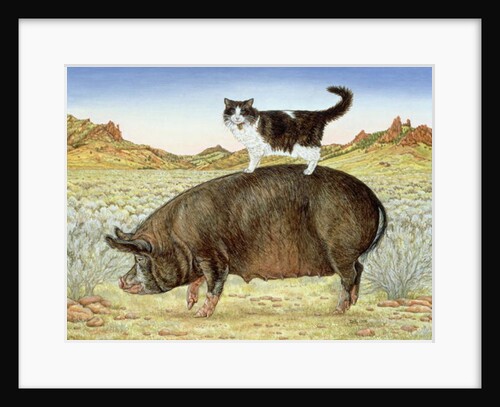 Piggyback-Riding at Breteche Creek, 1995 by Ditz Ditz