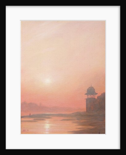 Evening on the Yamuna by Derek Hare
