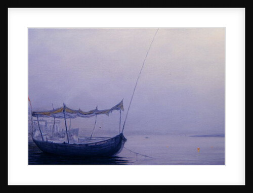 Prayer Candles on The Ganges by Derek Hare