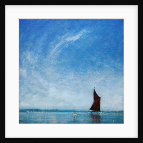 Sailing Barge at Maldon by Derek Hare