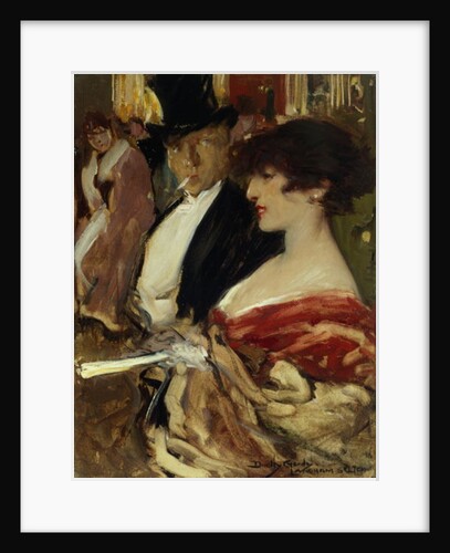 At the Opera by Dudley Hardy