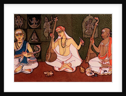 Hindu Monks by School Indian