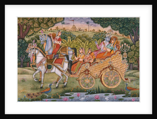 Radha and Krishna by School Indian