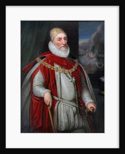 Charles Howard, 1st Earl of Nottingham by Daniel Mytens