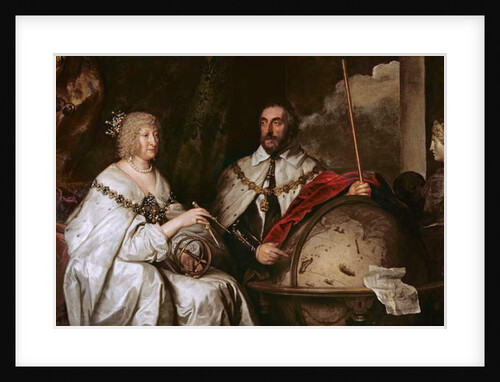 The Madagascar Portrait of Thomas Howard and his wife Aletheia Talbot, 1635 by Anthony van Dyck