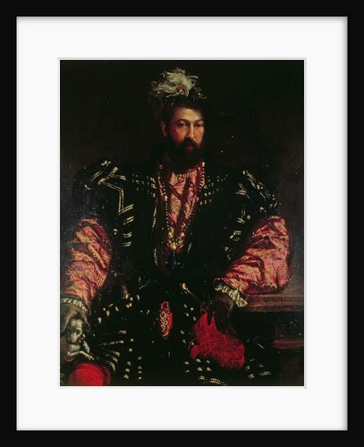 Portrait of an unknown man by Nicolo dell Abate