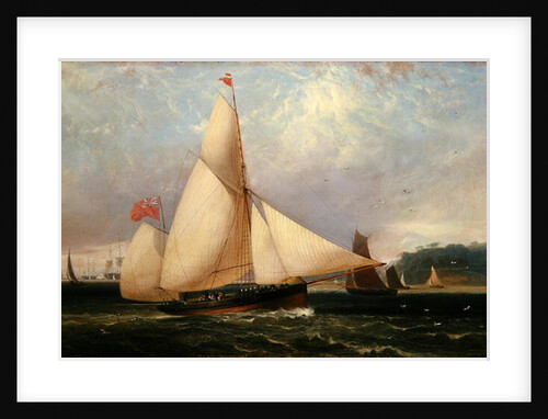 The 12th Duke of Norfolk's Yacht 'Arundel' by Thomas Luny