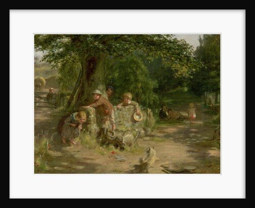Playmates, 1867 by William McTaggart