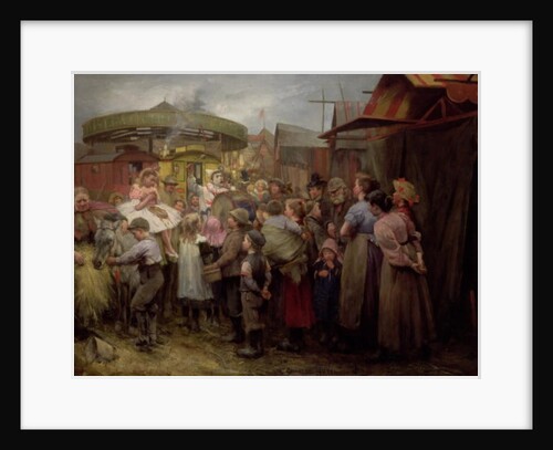 The Village Carnival Hi! Hi! Hi! 1890s by Robert Gemmell Hutchison