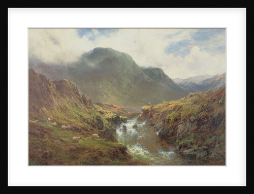 The Falls of Foyers by Alfred de Breanski