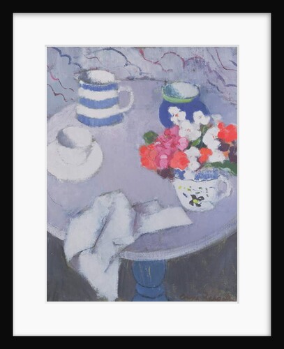 Still Life with Table by Anne Redpath
