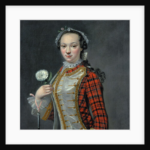 Portrait of a Jacobite Lady by Cosmo (attr) Alexander