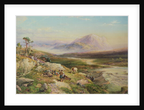 End of the Shoot, Loch Maree by Thomas Miles II Richardson