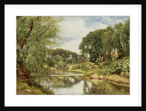 The Water of Leith, 1853 by Horatio McCulloch