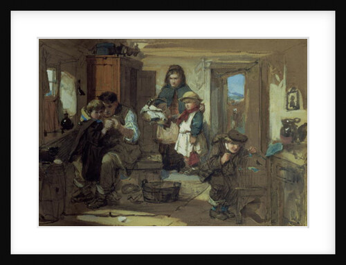 Seeing Them Off by Thomas Faed