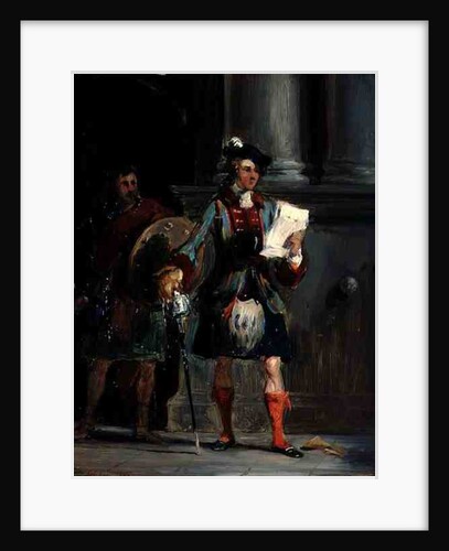 Prince Charlie at Holyrood, 1833 by William Simson