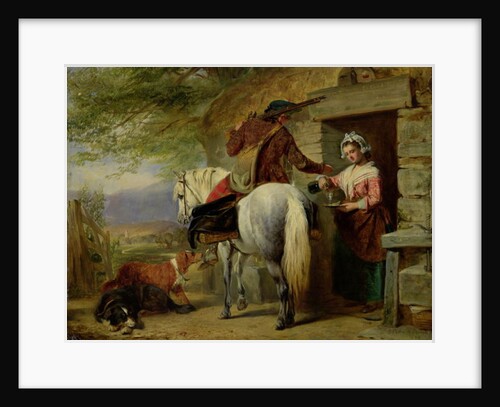 A Scotch Roadside Inn, 1850 by John Phillip