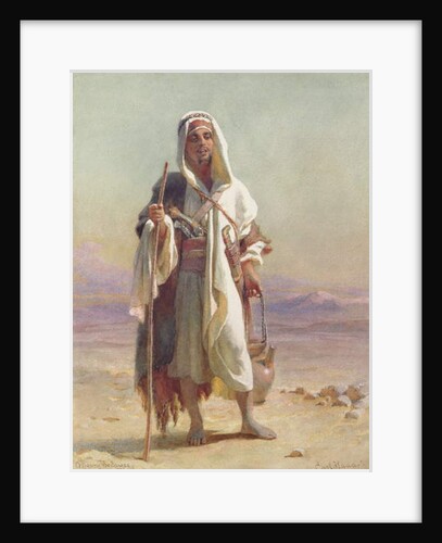 A Young Bedawee from Sinai, 1873 by Carl Haag