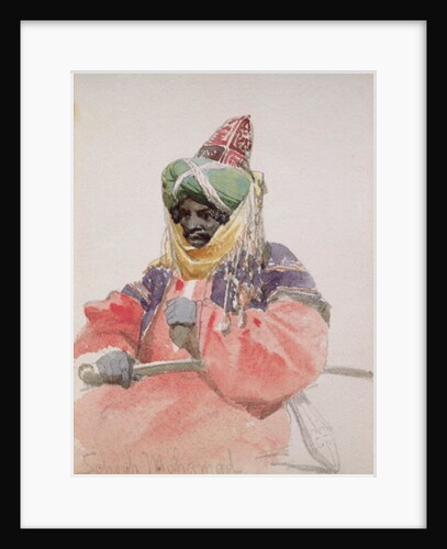 Portrait of an Arab by Carl Haag