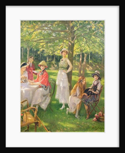 The Tea Party by Jules Cayron