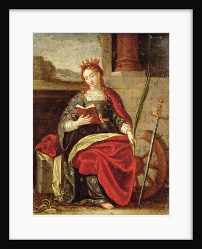 St. Catherine of Alexandria by Flemish School