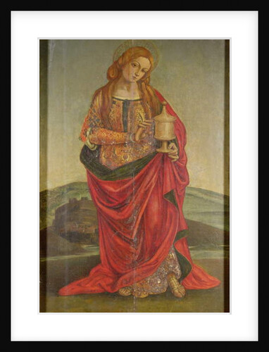 A Female Saint with a Chalice, possibly Mary Magdalene, probably 16th century by Italian School