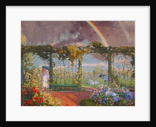 Landscape with a Rainbow, 1915 by Konstantin Andreevic Somov