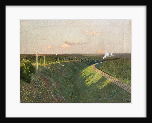 A Train on its Journey by Isaak Ilyich Levitan