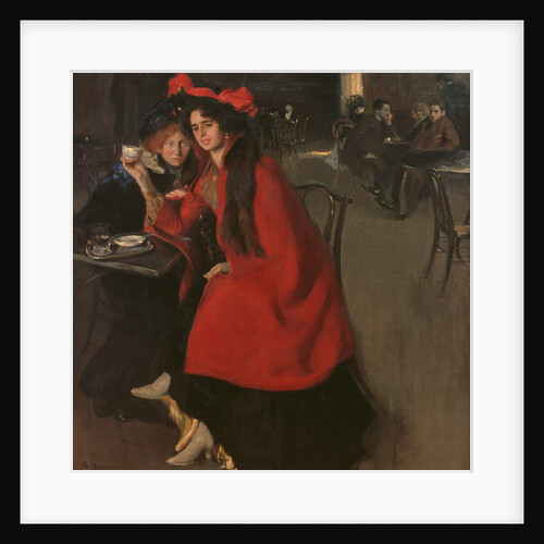 In a Cafe, 1902 by A. A. Murashko