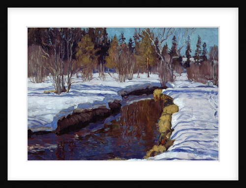 Winter, 1910 by Stanislav Julianovic Zukovskij