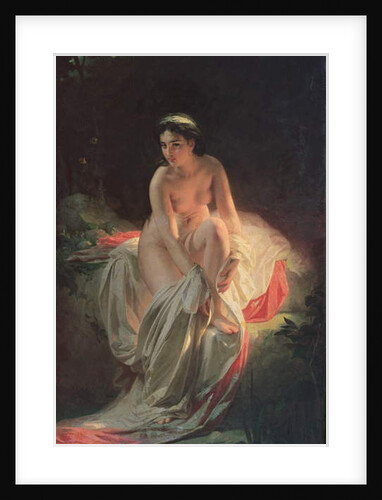 Woman Bathing, 1875 by Andrej Franzowitsch Belloli