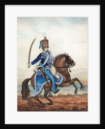 Trooper of the 18th Hussars, c.1815 by English School
