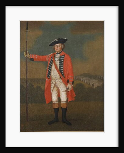 Portrait of a British Infantry Officer, c.1740-50 by David Morier