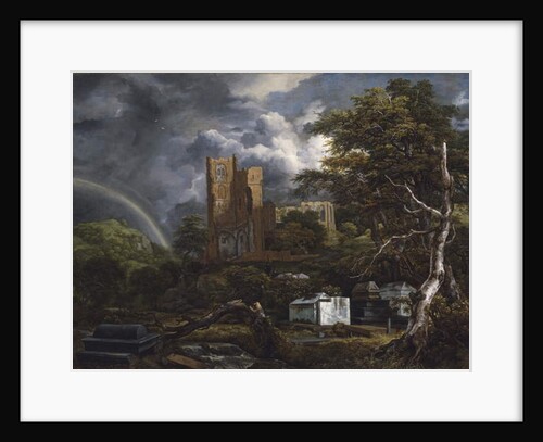 The Jewish Cemetery, c.1654-55 by Jacob Isaaksz. or Isaacksz. van Ruisdael