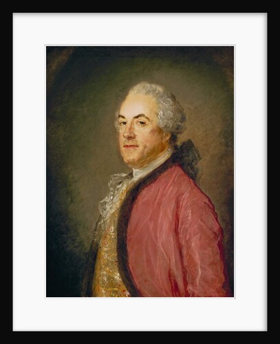 Portrait of a Man, c.1761/63 by Jean-Baptiste Perronneau