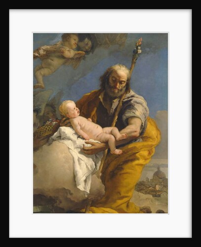 Saint Joseph and the Christ Child, 1767/69 by Giovanni Battista Tiepolo
