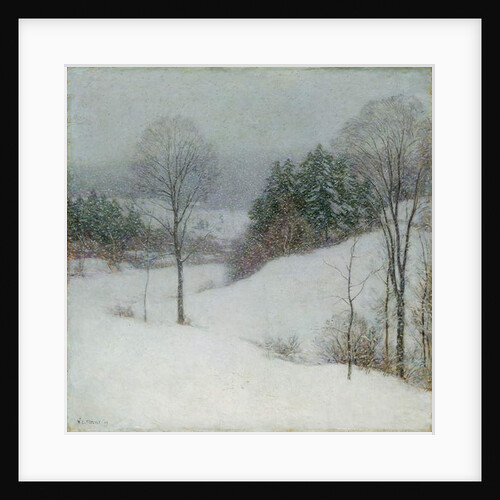 The White Veil, 1909 by Willard Leroy Metcalf